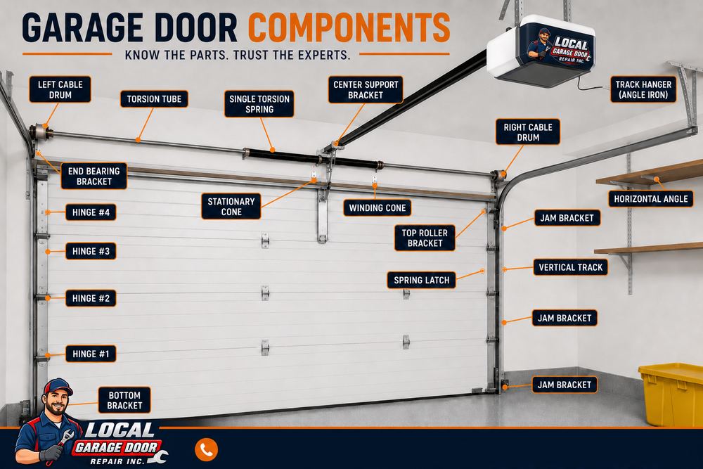 Garage Door Parts & Components in West Hollywood, California