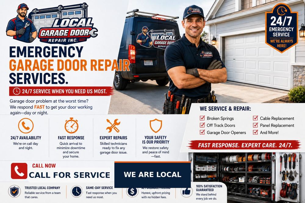 Emergency Garage Door Repair in West Hollywood, California