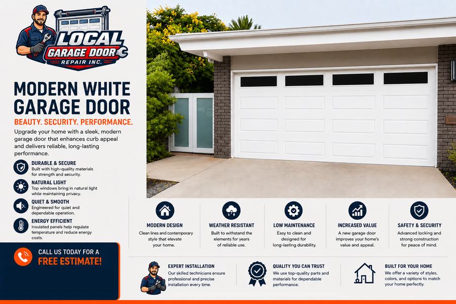 Panel styles, insulation and hardware options - Local Garage Door Repair Inc, West Hollywood