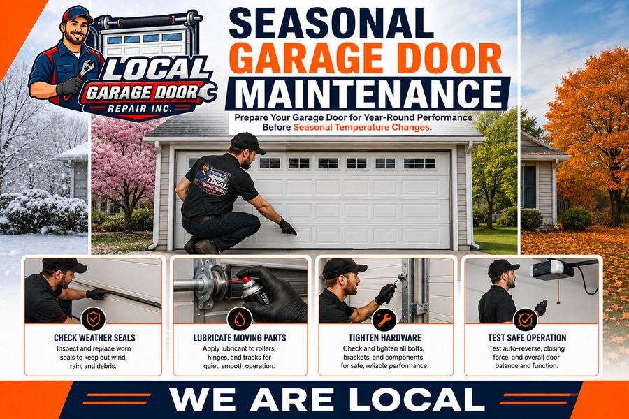 What to check as the weather turns - Local Garage Door Repair Inc, West Hollywood