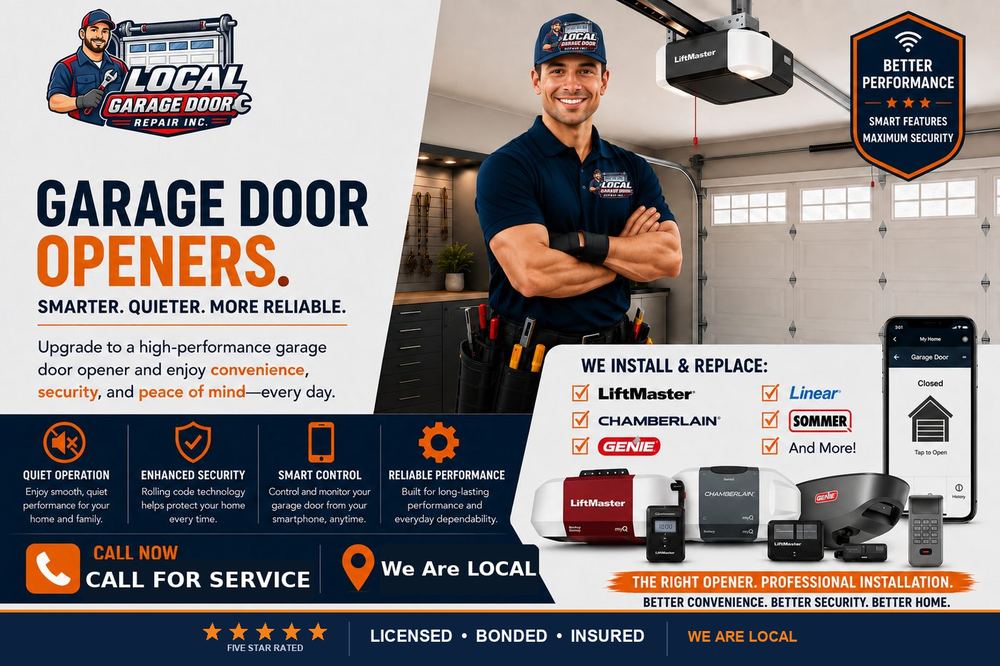 Garage Door Opener Repair in West Hollywood, California