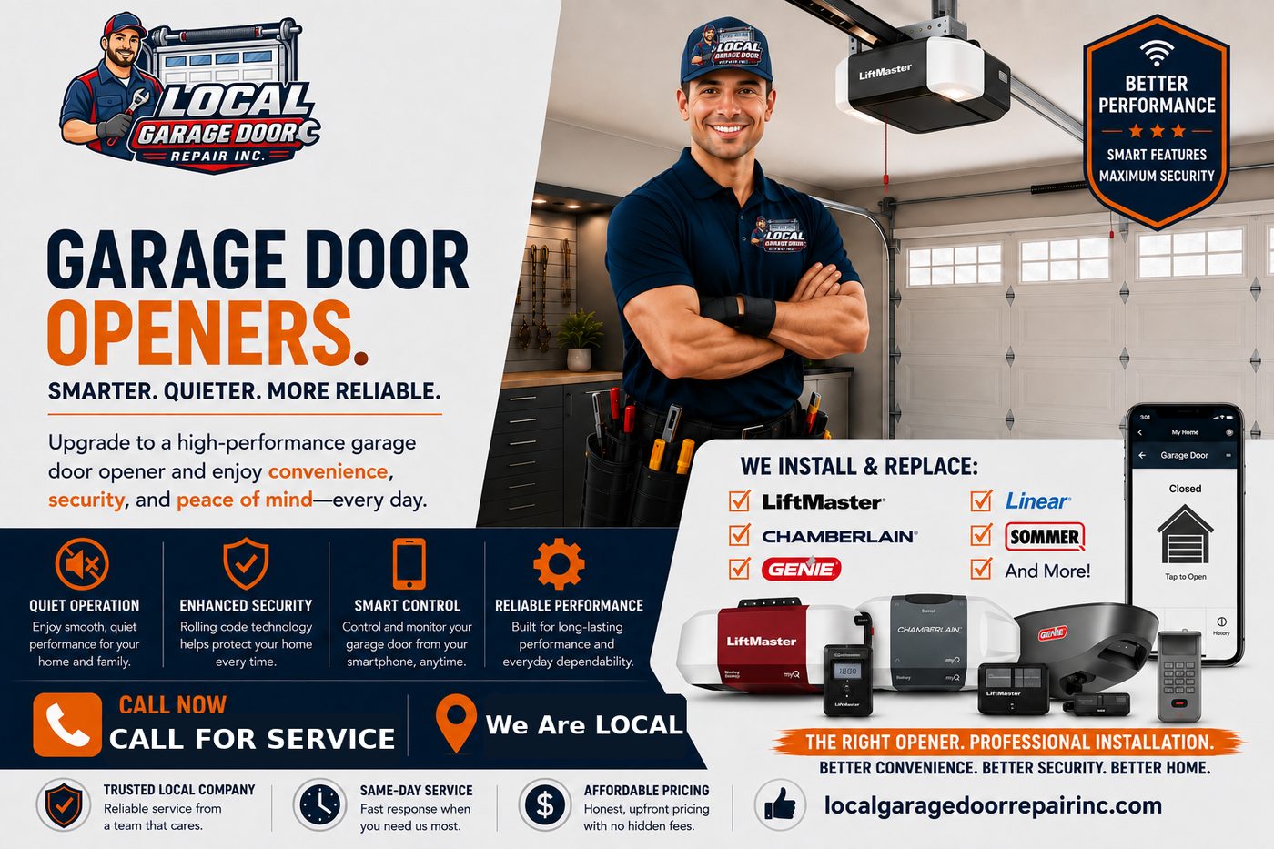 Garage Door Openers in Winters