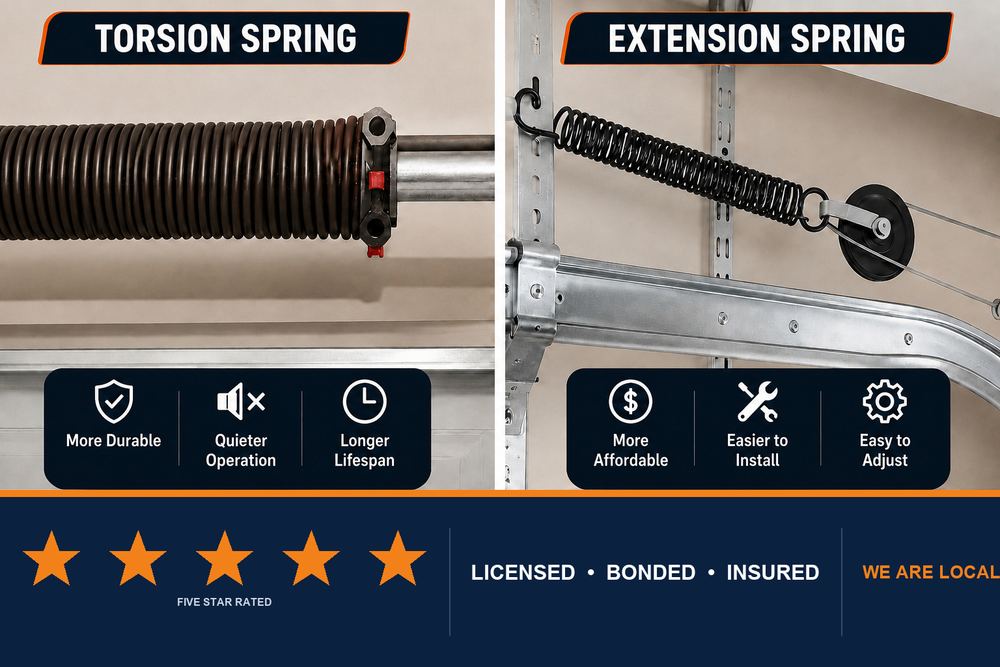 Garage Door Torsion Springs in West Hollywood, California